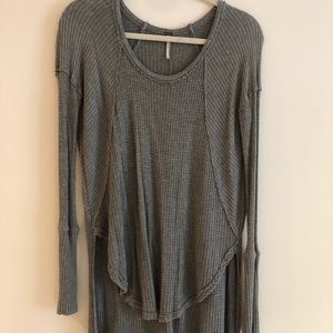 Free People Gray Thermal Size XS